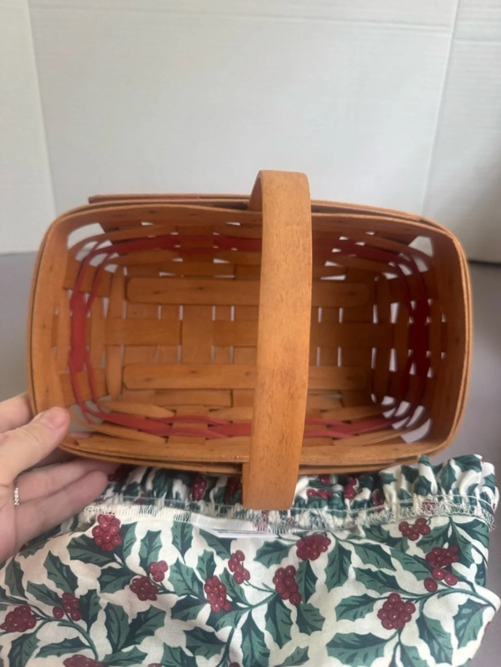 Longaberger woven basket